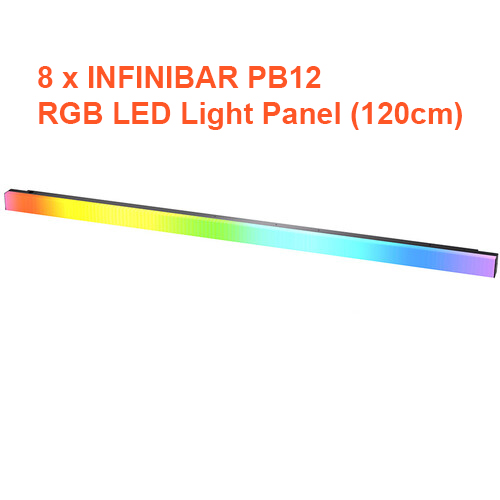 Aputure INFINIBAR PB12 RGB LED Light Panel (120cm) 8-Light Kit - 1